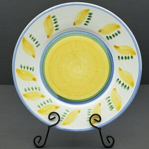 Williams Sonoma Tournesol Italy Salad Plate Sunflower Luncheon Plate